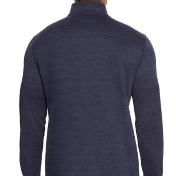 G.H. Bass Men's Quarter Zip Fleece Top - Picture 3 of 3